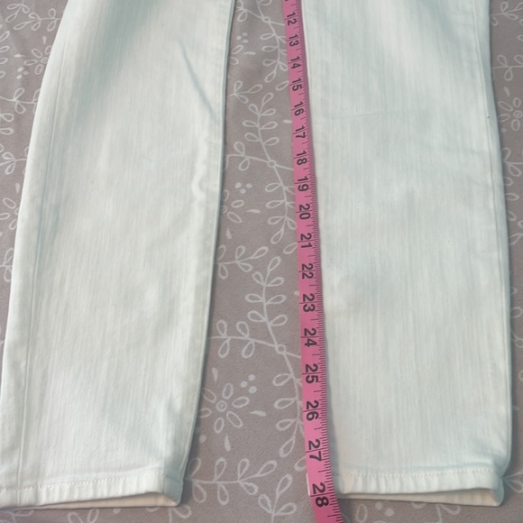 J Crew white high rise skinny jeans white size 26 - Picture 11 of 11